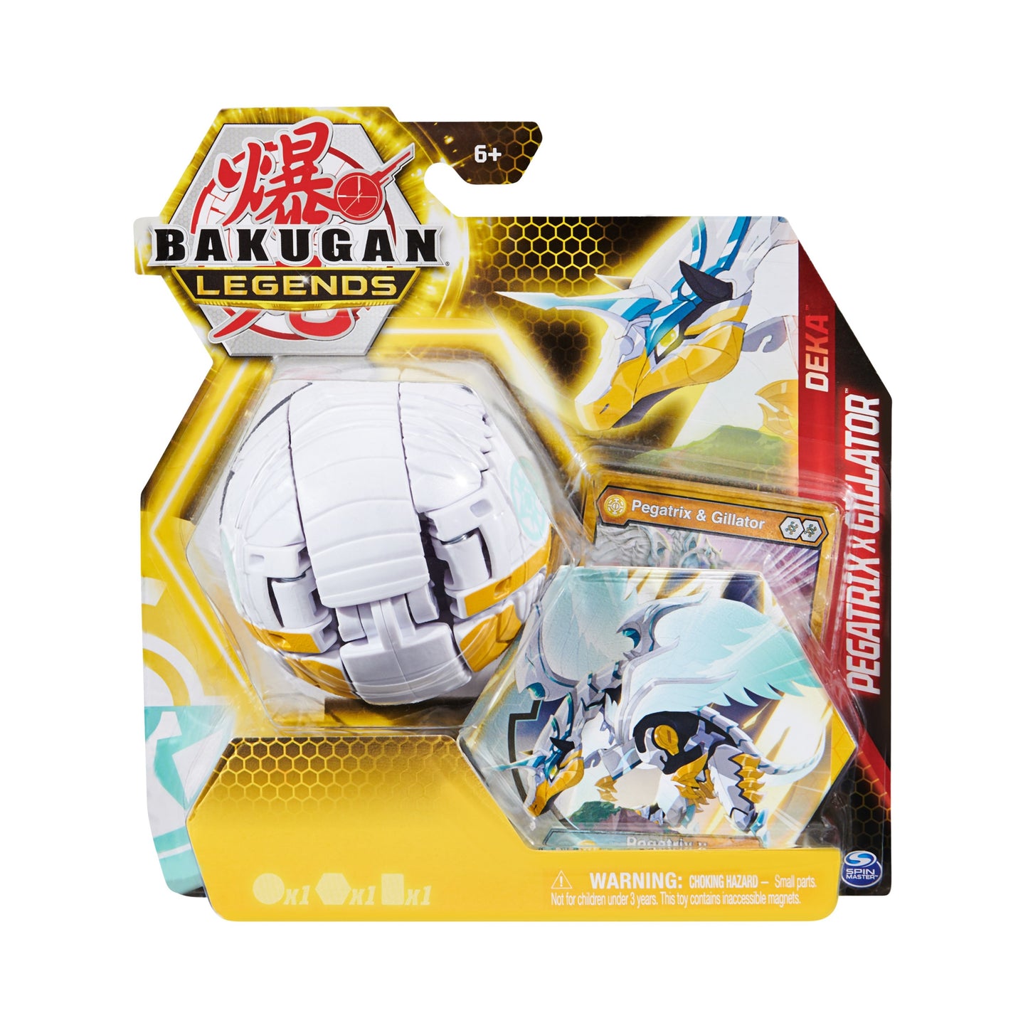 Image for Deka Bakugan Single Pack - Deka Haos Aurelus Pegatrix x Gillator - Bakugan TCG
