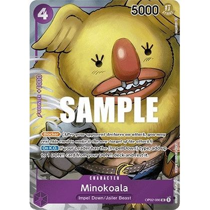Image for Minokoala (Box Topper) (OP02-086) (OP02) - One Piece Card Game