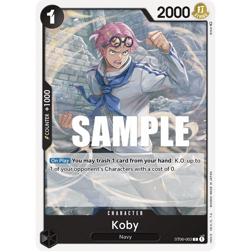 Image for Koby (ST06-002) (ST-06) - One Piece Card Game