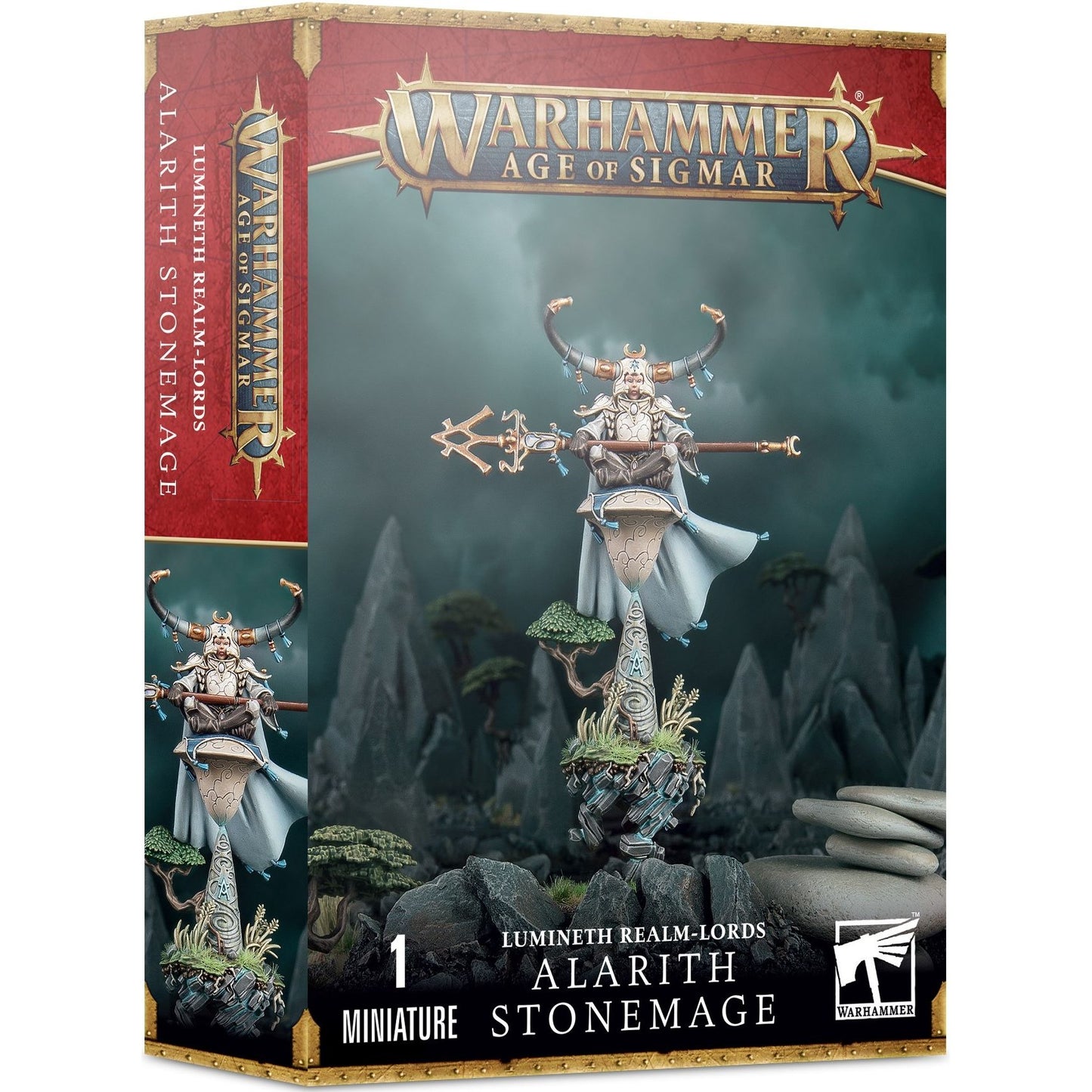 Image for Warhammer: Age of Sigmar - Lumineth Realm-Lords: Alarith Stonemage - Warhammer Box Sets