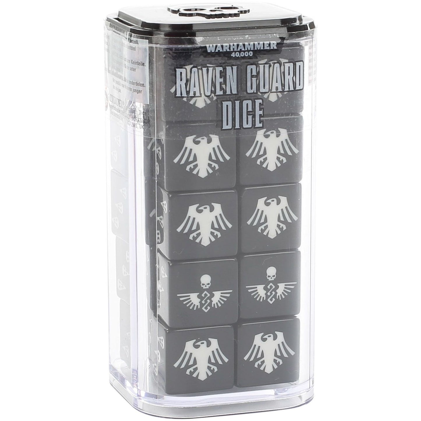 Image for Warhammer: 40K - Space Marines: Raven Guard Dice (20 - Pack) - Warhammer Game Accessories