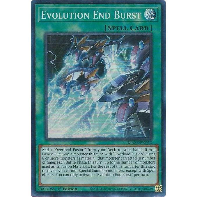 Image for Evolution End Burst (MAZE-EN015) (MAZE) - YuGiOh