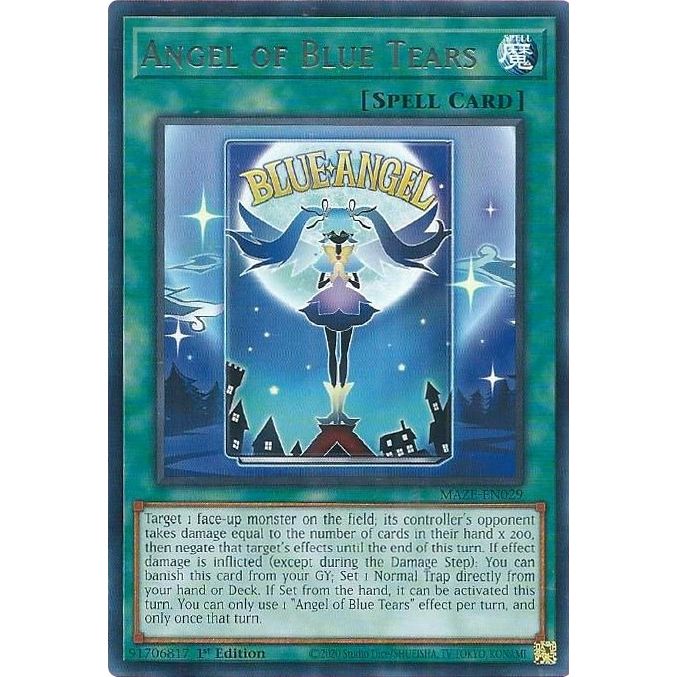 Image for Angel of Blue Tears (MAZE-EN029) (MAZE) - YuGiOh