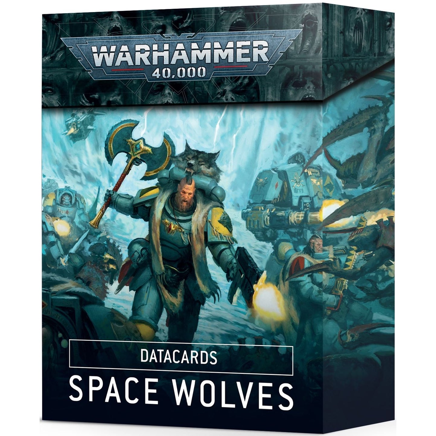 Image for Warhammer: 40K - Datacards: Space Wolves (53-02) - Warhammer Game Accessories