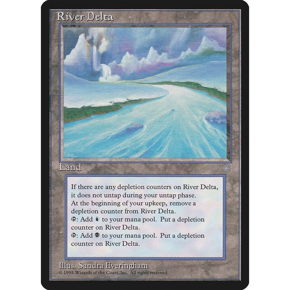 Image for River Delta (ICE) - Magic: The Gathering