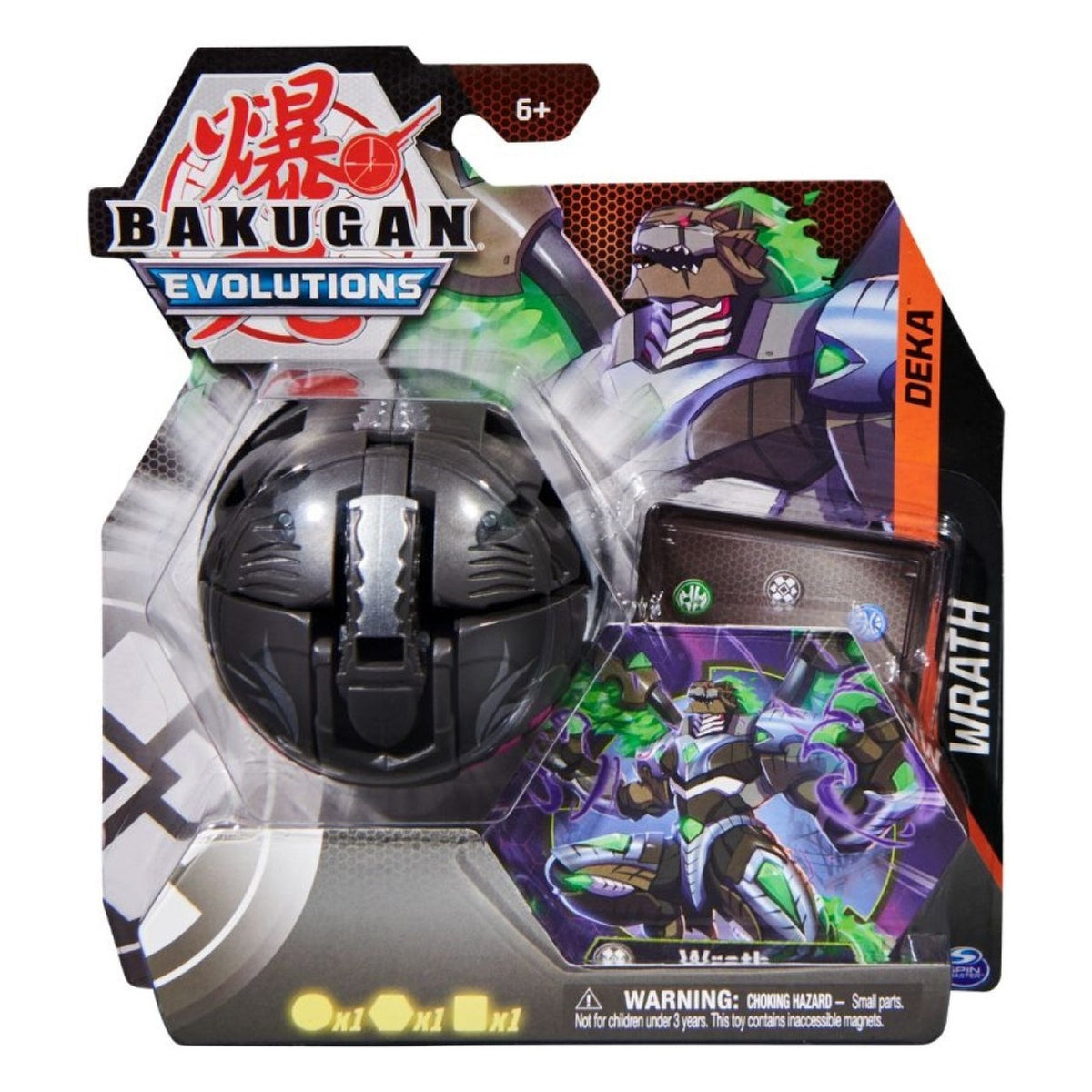 Image for Bakugan Deka Single Pack - Darkus Deka Wrath - Bakugan TCG