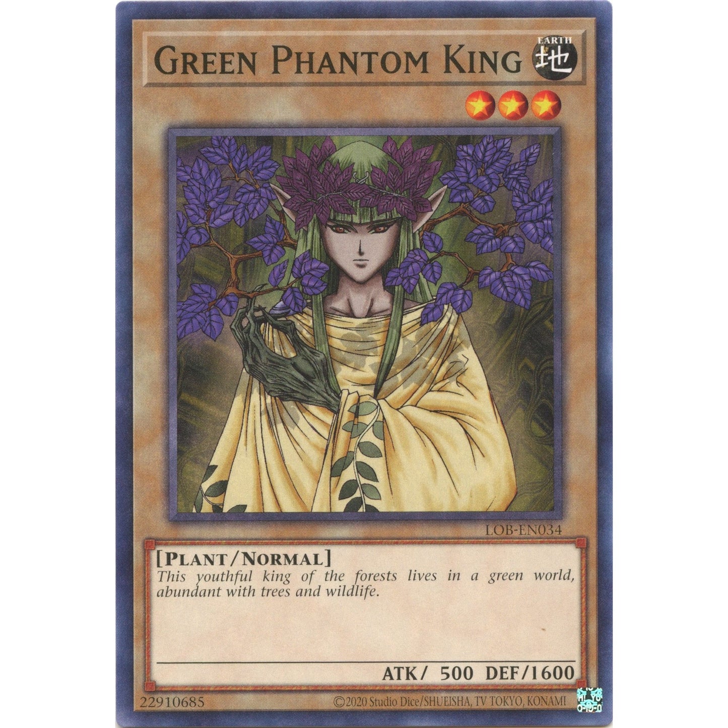 Image for Green Phantom King (LOB-EN034) (LOB-EN) - YuGiOh