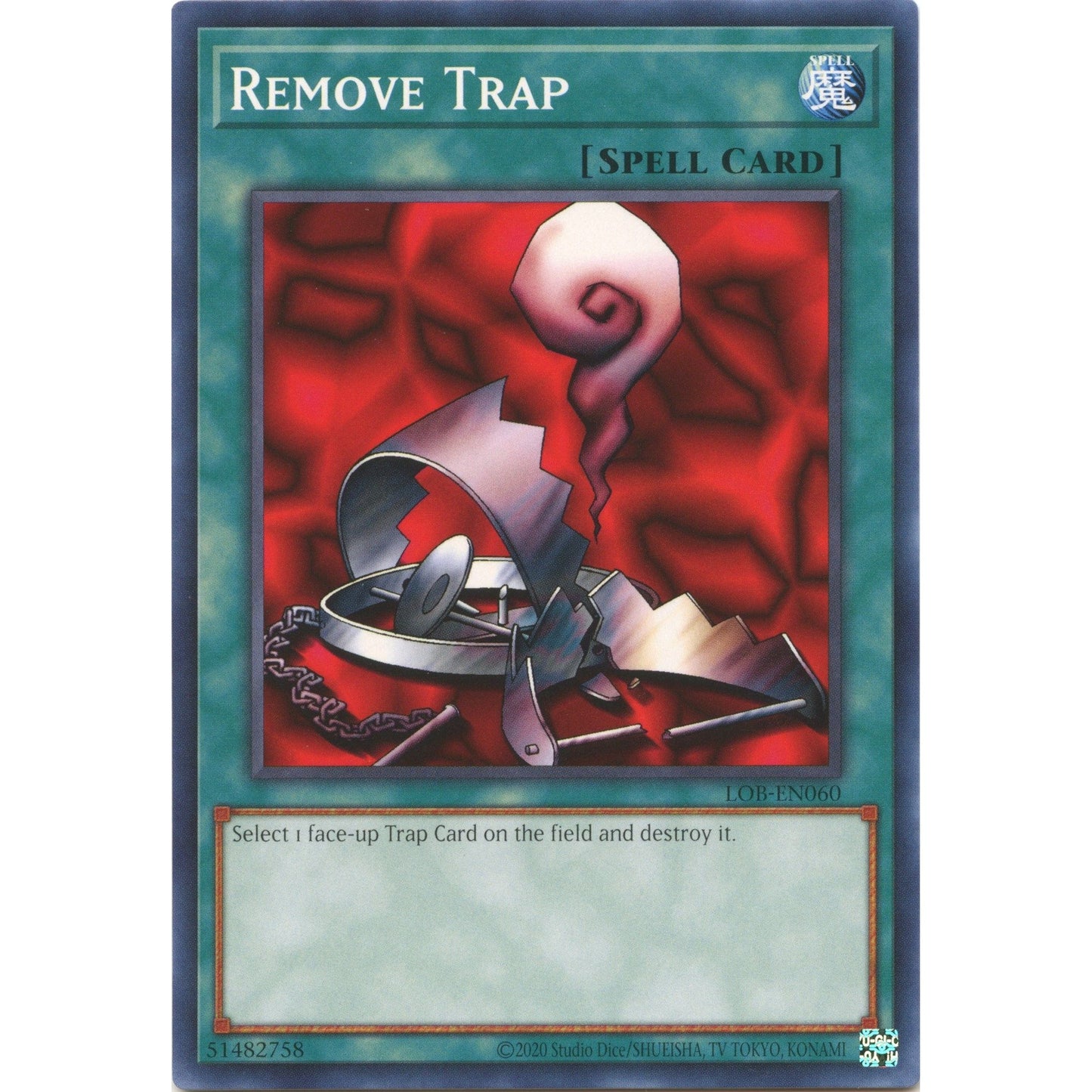 Image for Remove Trap (LOB-EN060) (LOB-EN) - YuGiOh