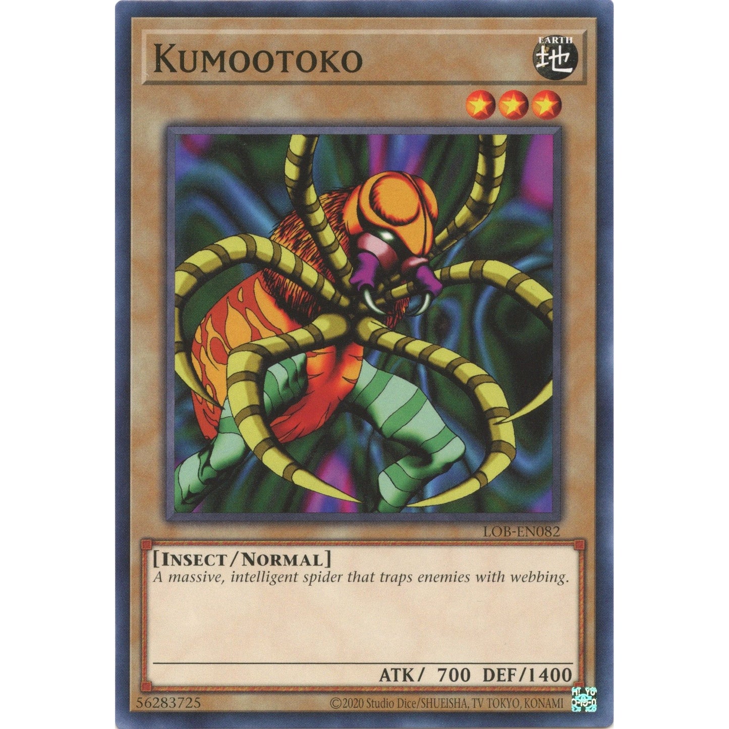 Image for Kumootoko (LOB-EN082) (LOB-EN) - YuGiOh