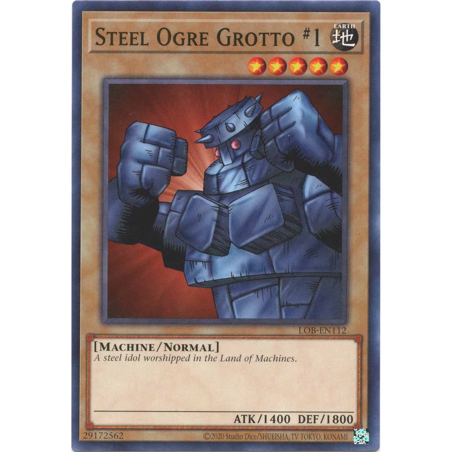 Image for Steel Ogre Grotto #1 (LOB-EN112) (LOB-EN) - YuGiOh