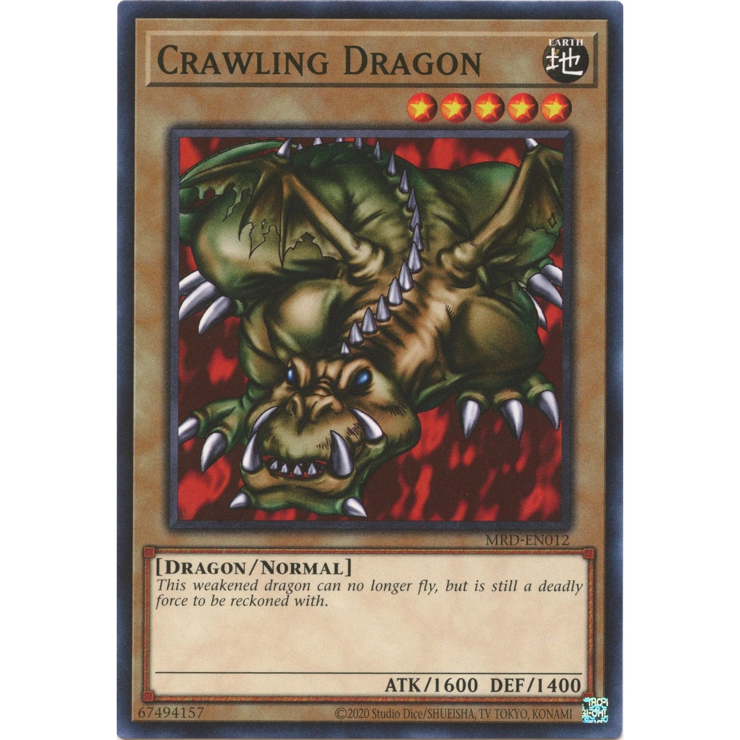 Image for Crawling Dragon (MRD-EN012) (MRD-EN) - YuGiOh