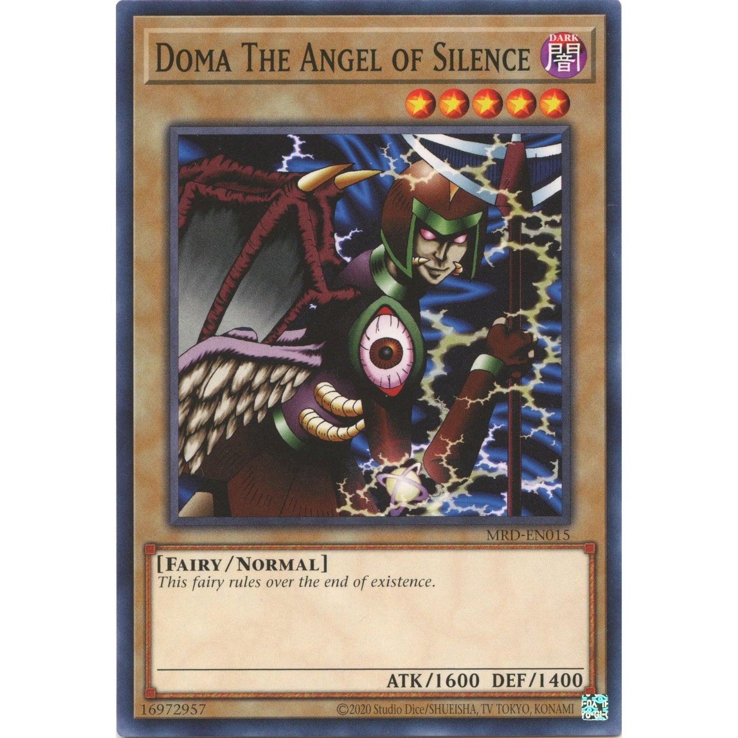 Image for Doma The Angel of Silence (MRD-EN015) (MRD-EN) - YuGiOh