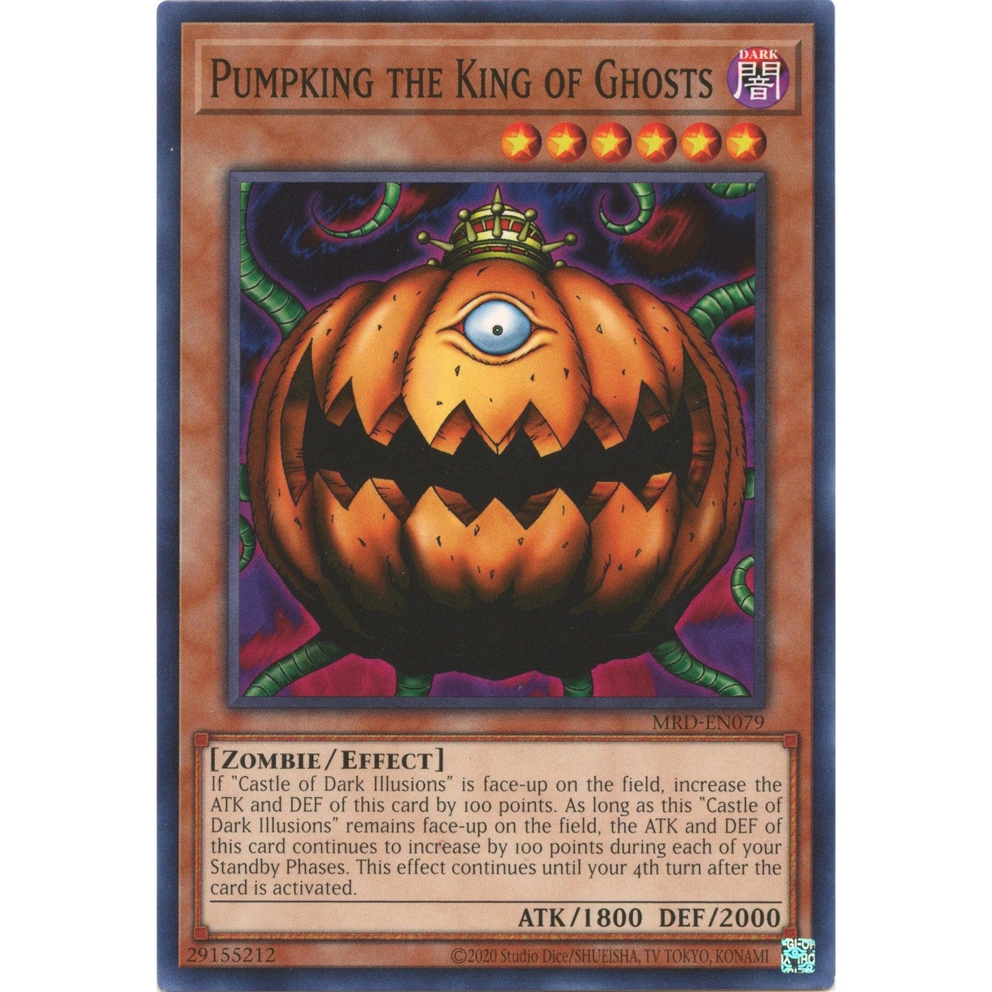 Image for Pumpking the King of Ghosts (MRD-EN079) (MRD-EN) - YuGiOh