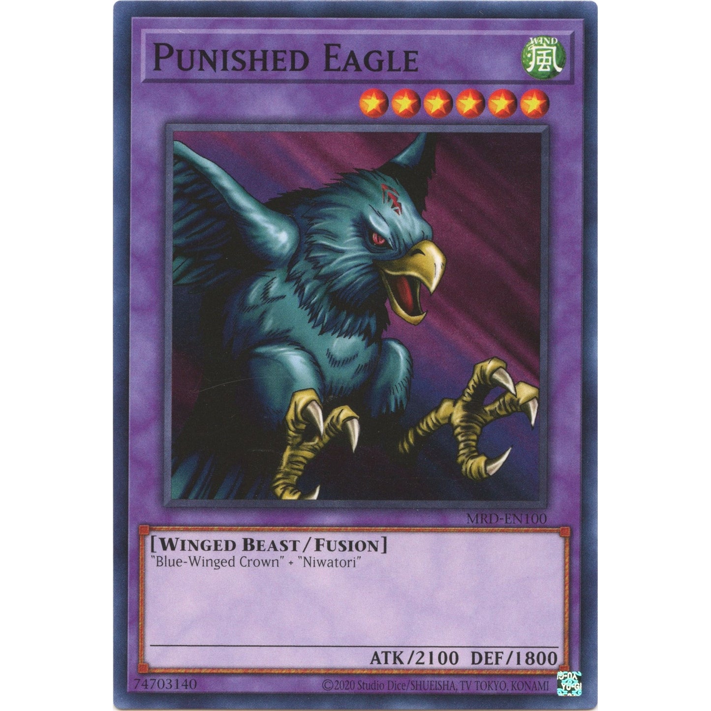 Image for Punished Eagle (MRD-EN100) (MRD-EN) - YuGiOh