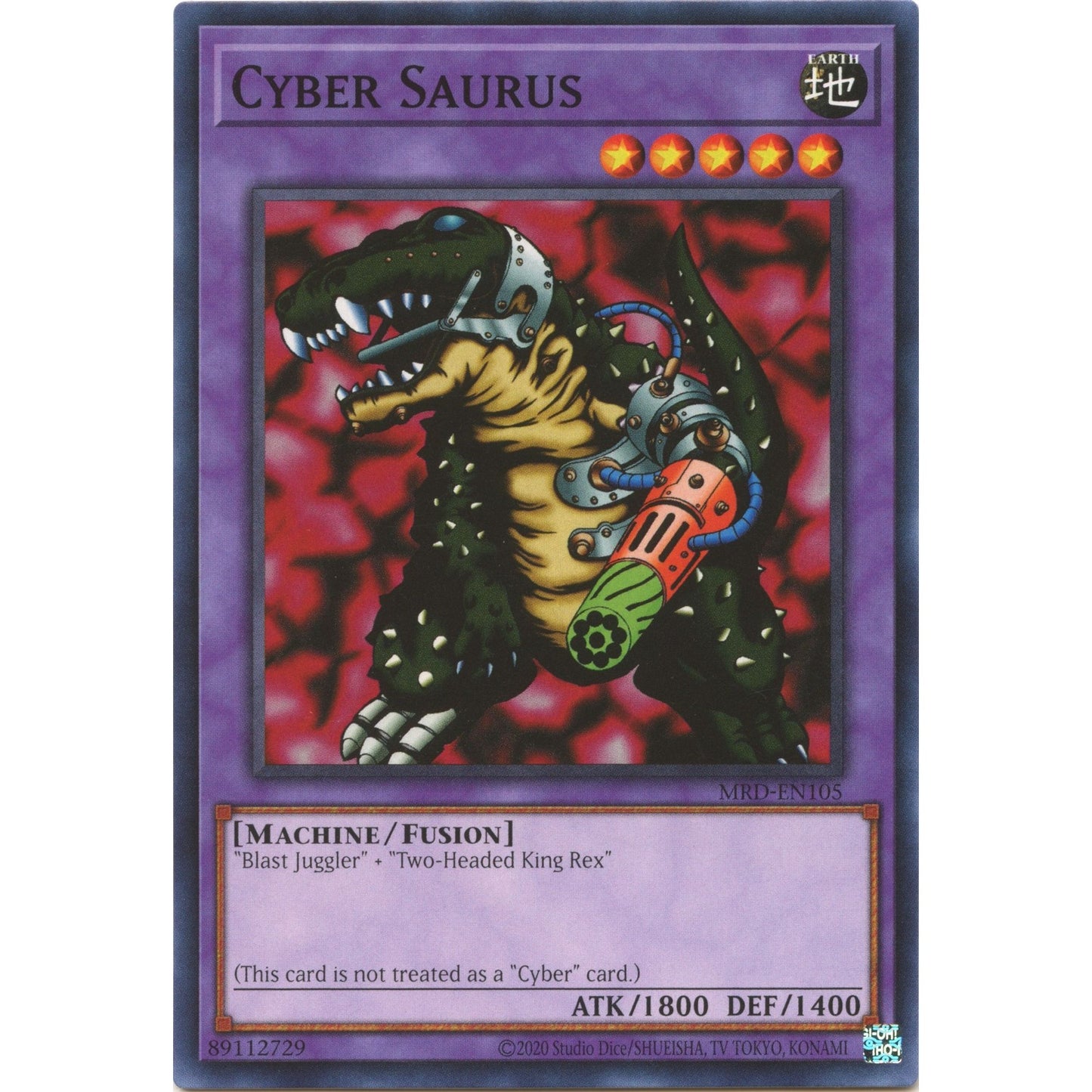 Image for Cyber Saurus (MRD-EN105) (MRD-EN) - YuGiOh