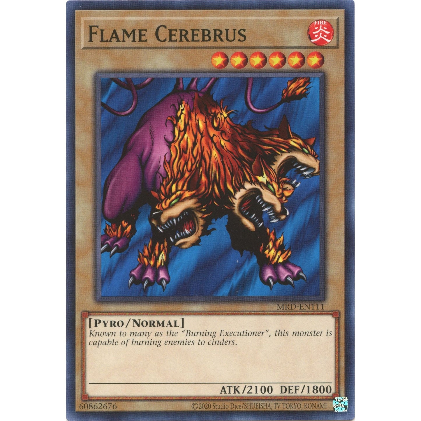 Image for Flame Cerebrus (MRD-EN111) (MRD-EN) - YuGiOh