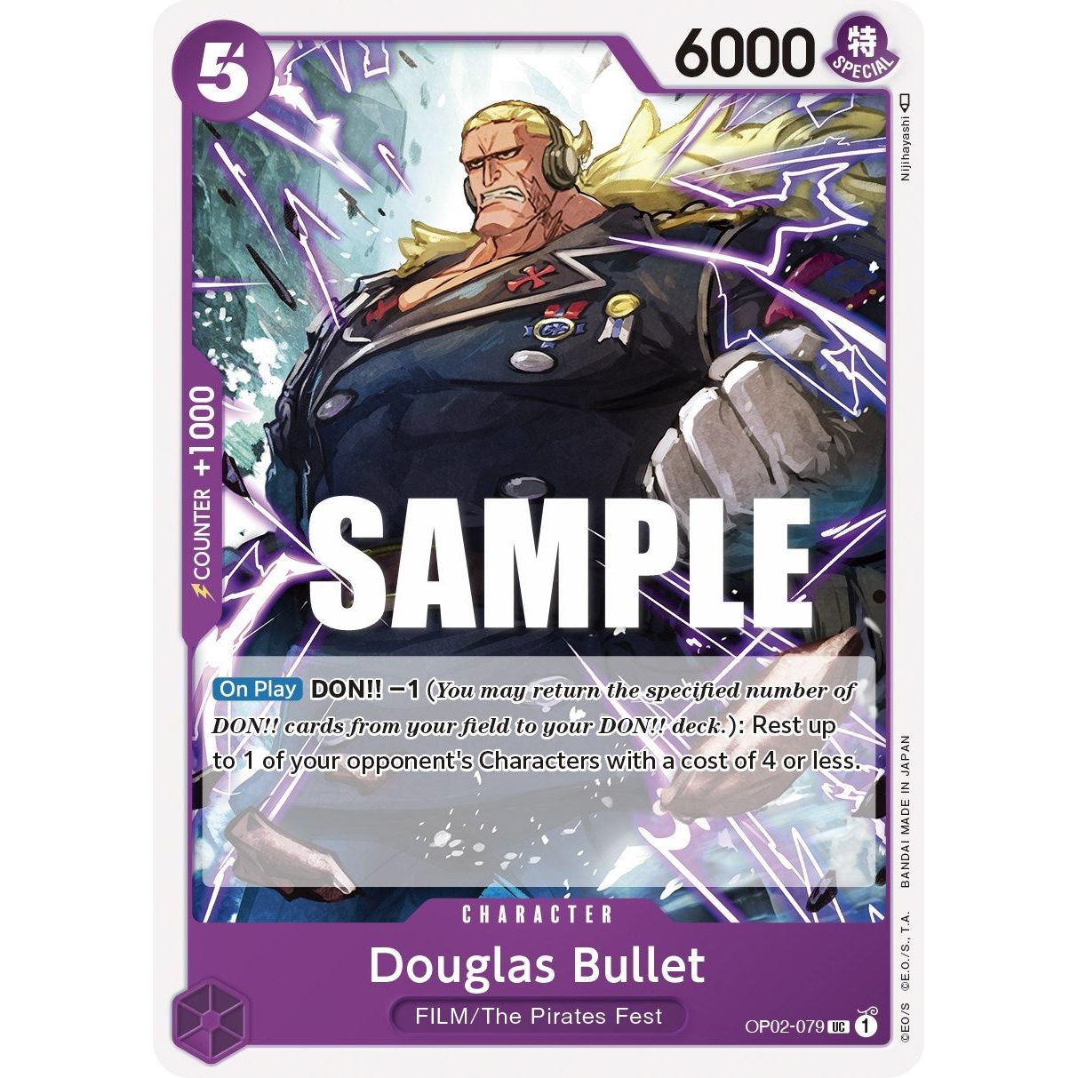 Image for Douglas Bullet (OP02-079) (OP02) - One Piece Card Game