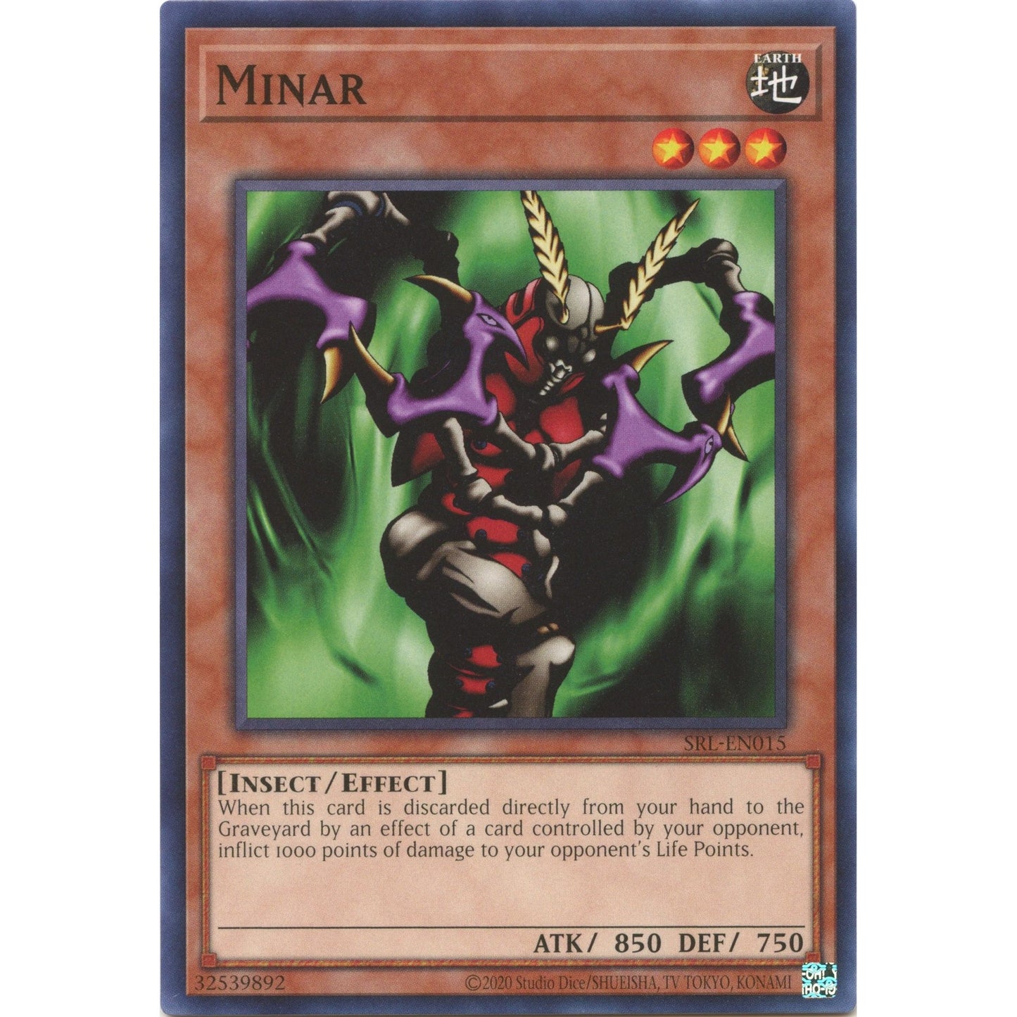Image for Minar (SRL-EN015) (SRL-EN) - YuGiOh