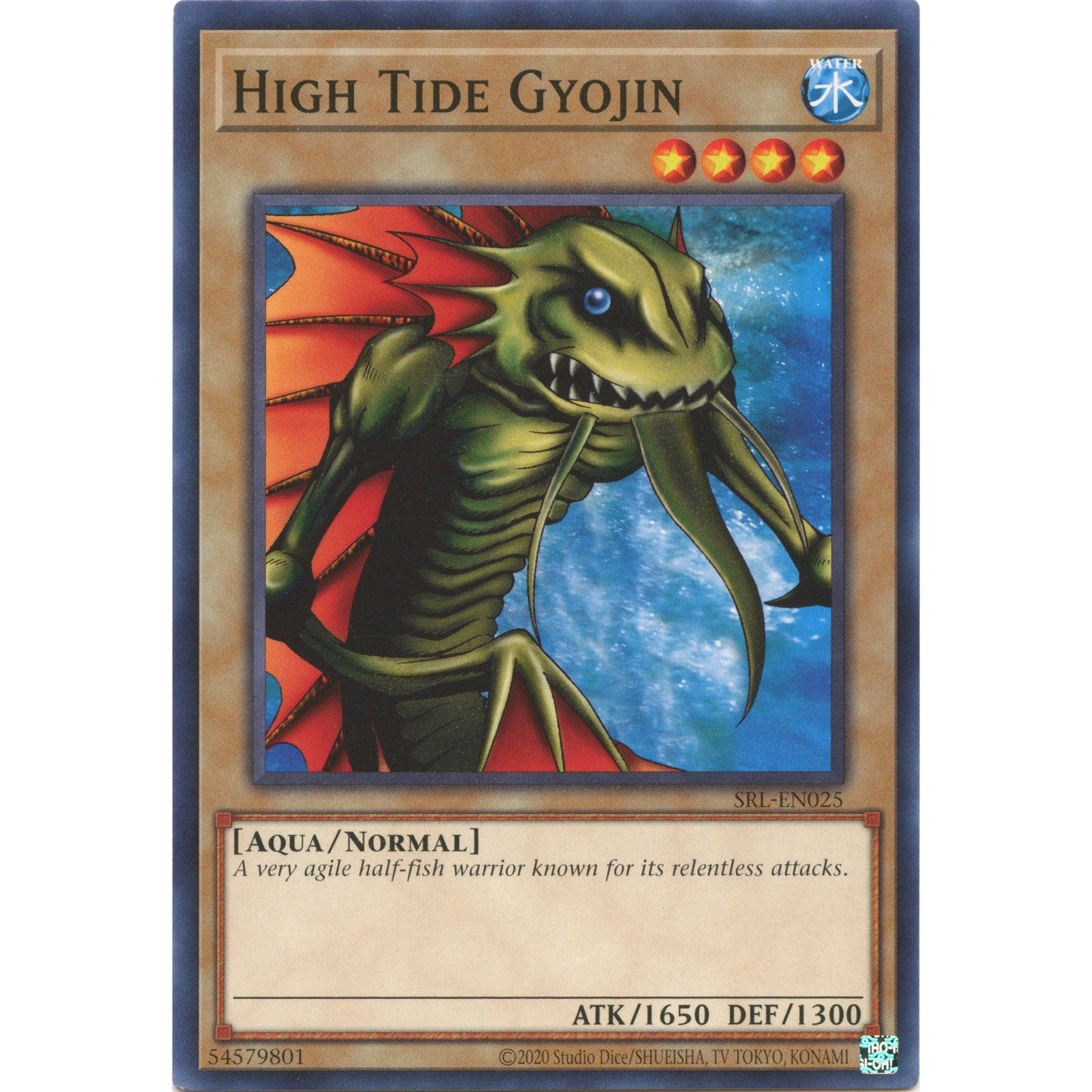 Image for High Tide Gyojin (SRL-EN025) (SRL-EN) - YuGiOh