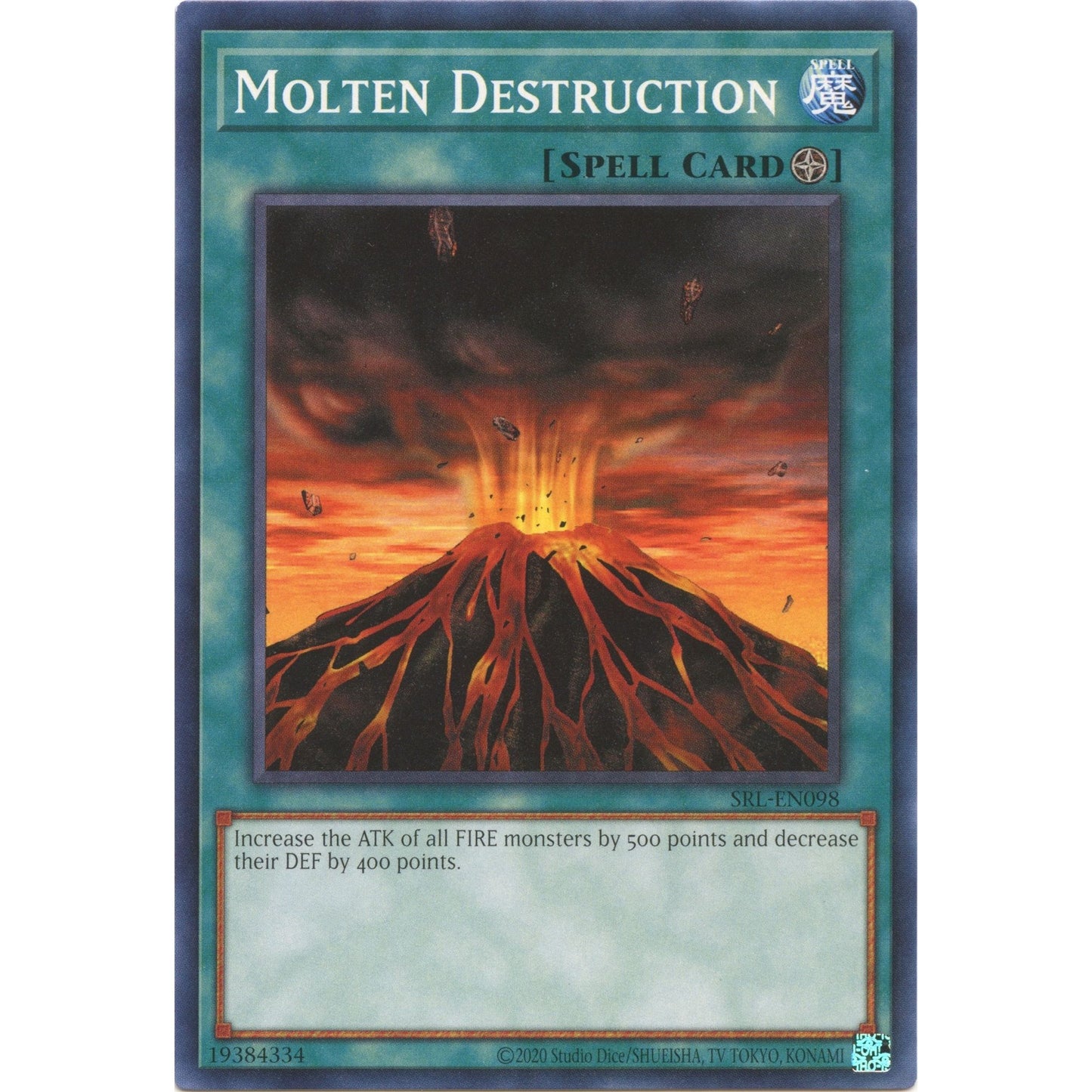 Image for Molten Destruction (SRL-EN098) (SRL-EN) - YuGiOh