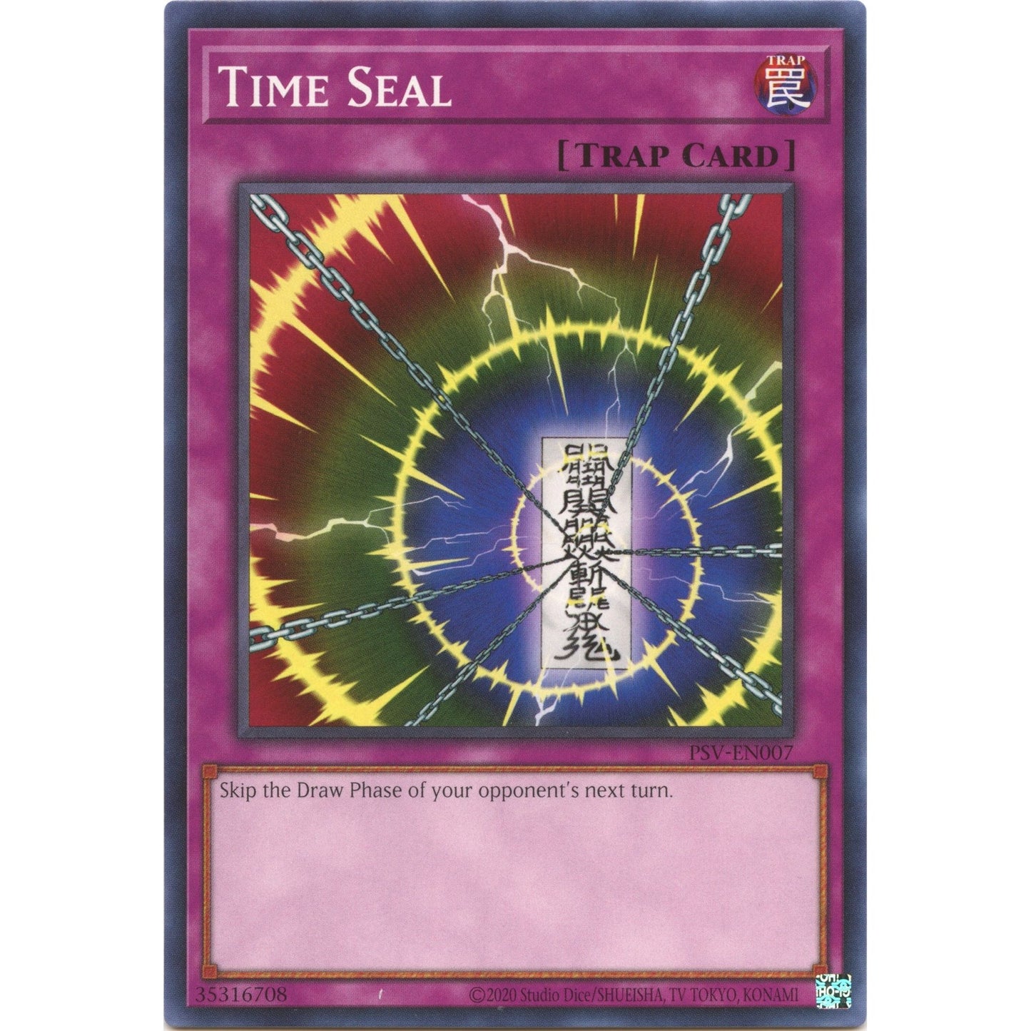 Image for Time Seal (PSV-EN007) (PSV-EN) - YuGiOh