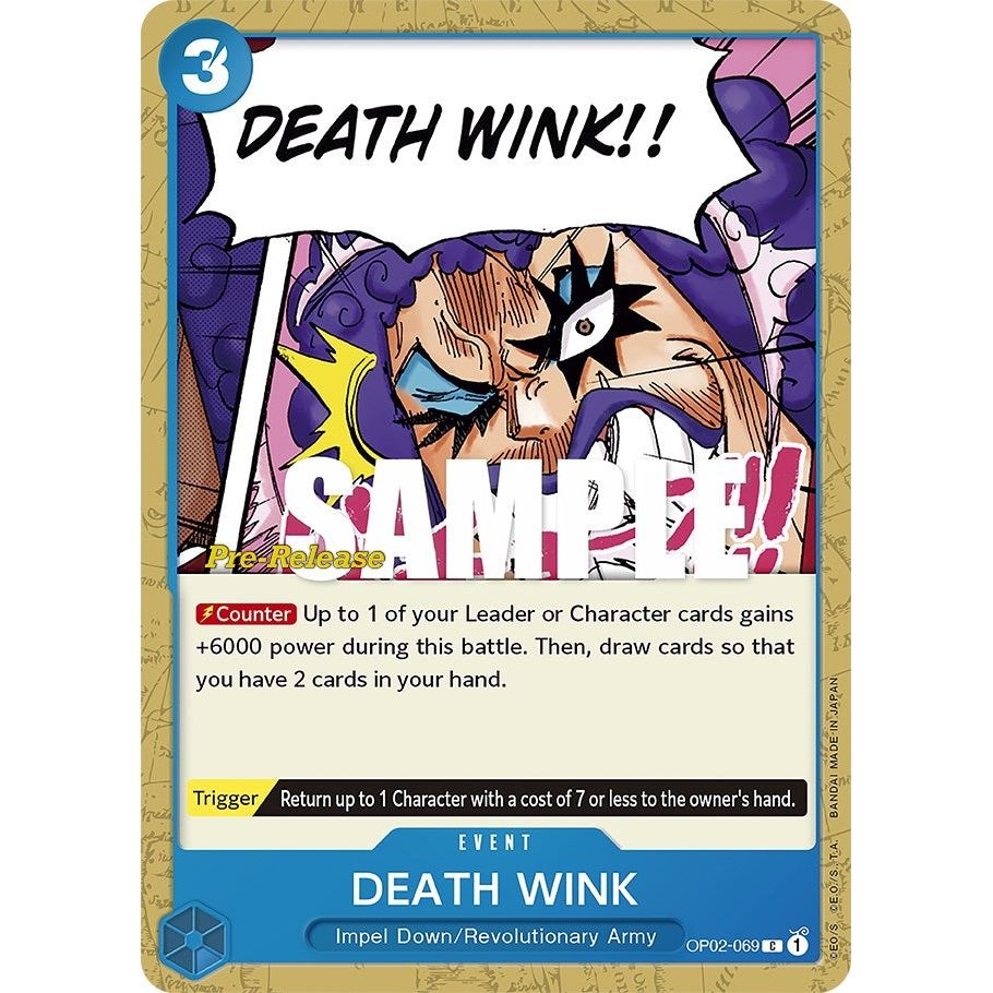 Image for DEATH WINK (OP02-069) (OP02 PRE) - One Piece Card Game