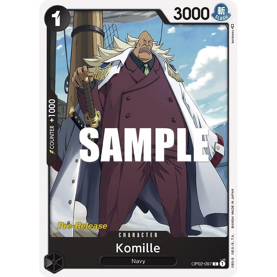 Image for Komille (OP02-097) (OP02 PRE) - One Piece Card Game
