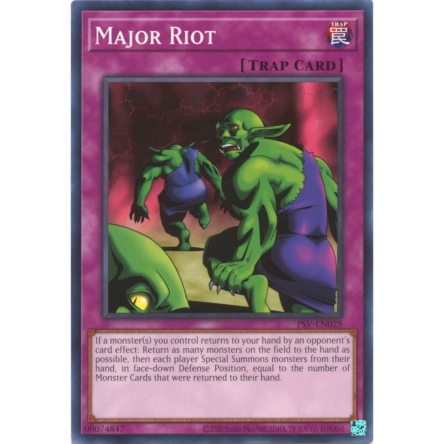 Image for Major Riot (PSV-EN029) (PSV-EN) - YuGiOh