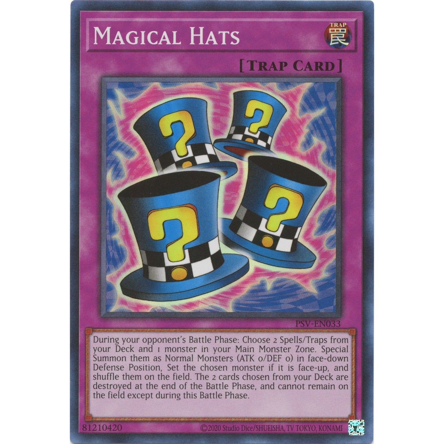 Image for Magical Hats (PSV-EN033) (PSV-EN) - YuGiOh