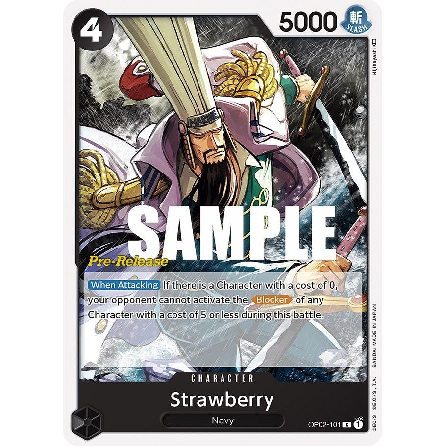 Image for Strawberry (OP02-101) (OP02 PRE) - One Piece Card Game