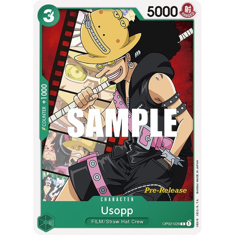 Image for Usopp (OP02-028) (OP02 PRE) - One Piece Card Game