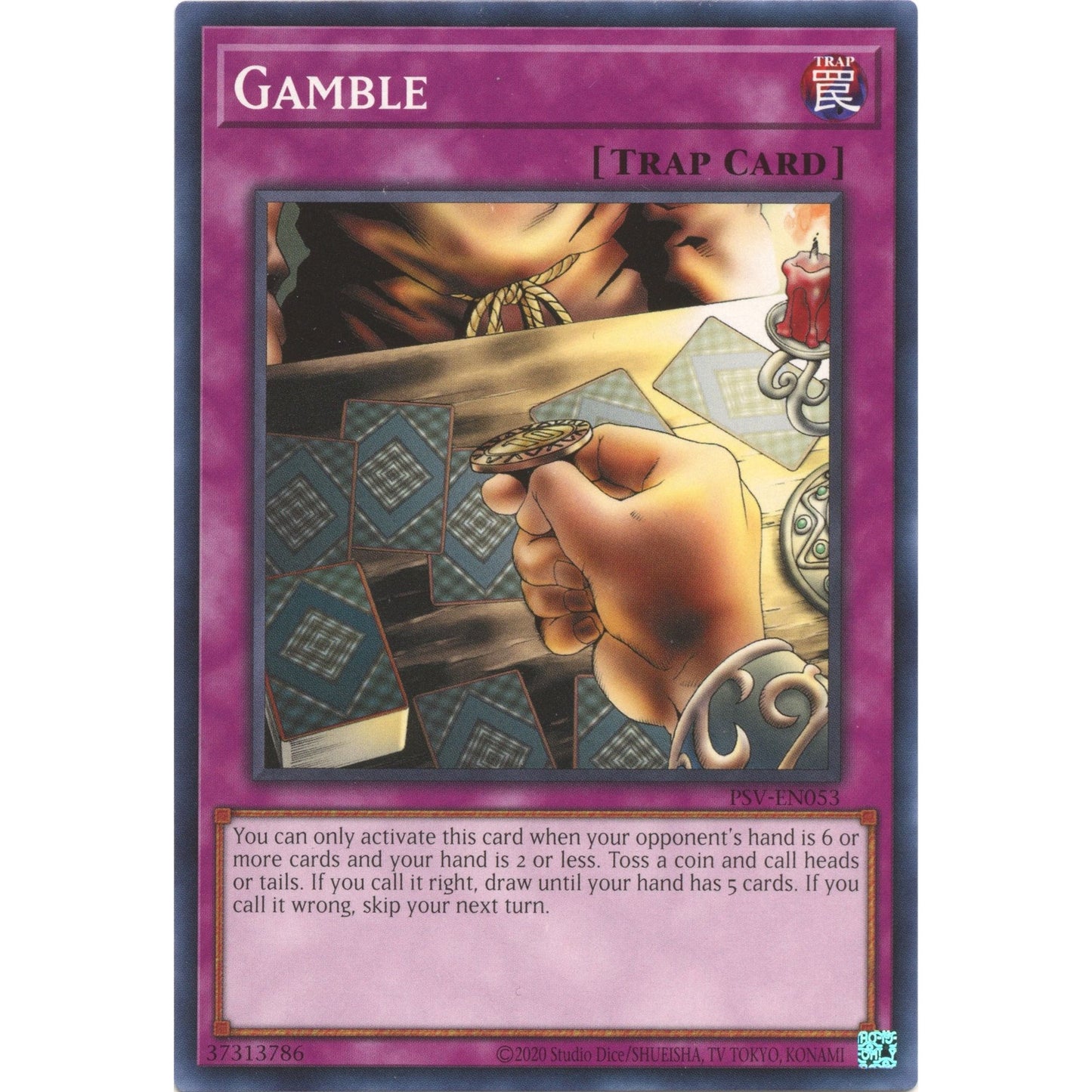 Image for Gamble (PSV-EN053) (PSV-EN) - YuGiOh