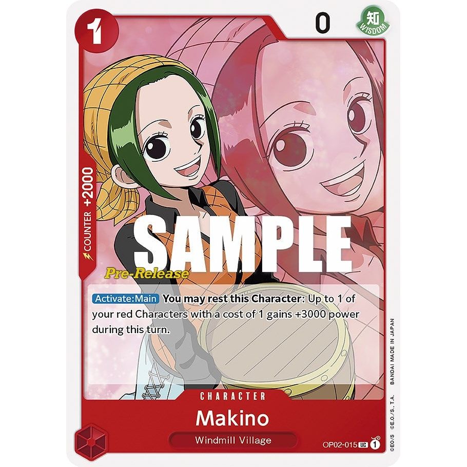 Image for Makino (OP02-015) (OP02 PRE) - One Piece Card Game