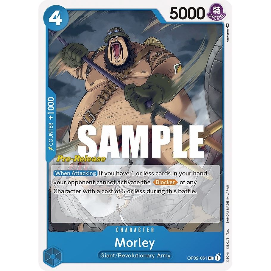 Image for Morley (OP02-061) (OP02 PRE) - One Piece Card Game