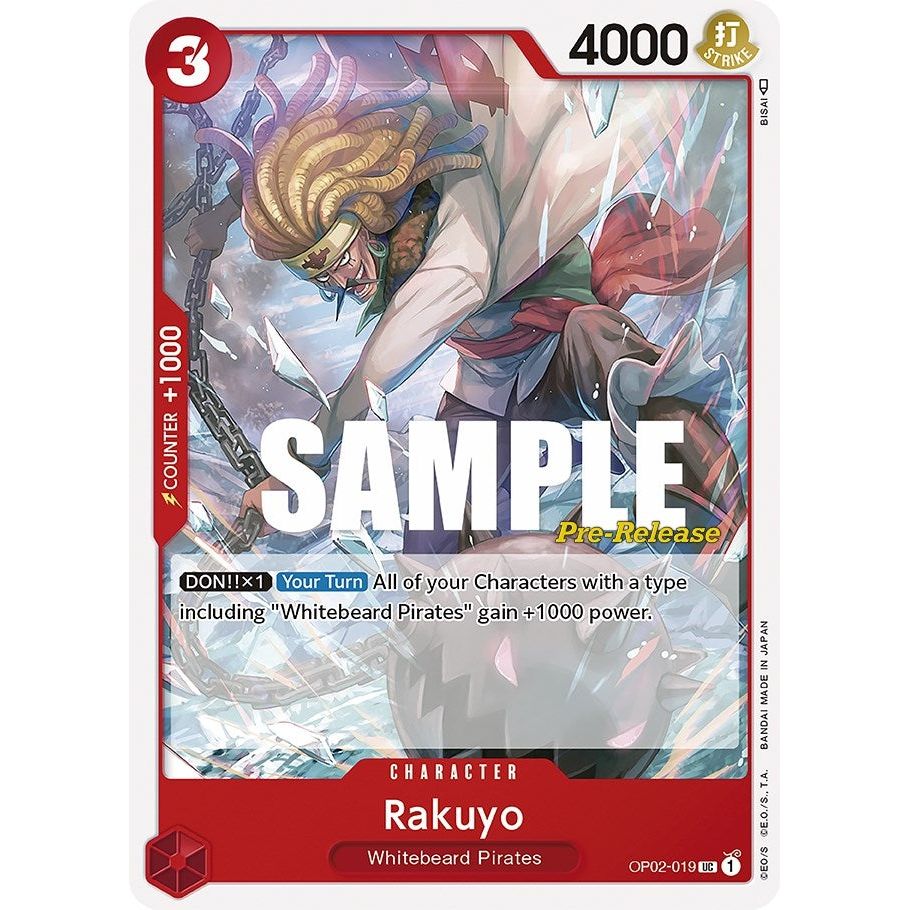 Image for Rakuyo (OP02-019) (OP02 PRE) - One Piece Card Game