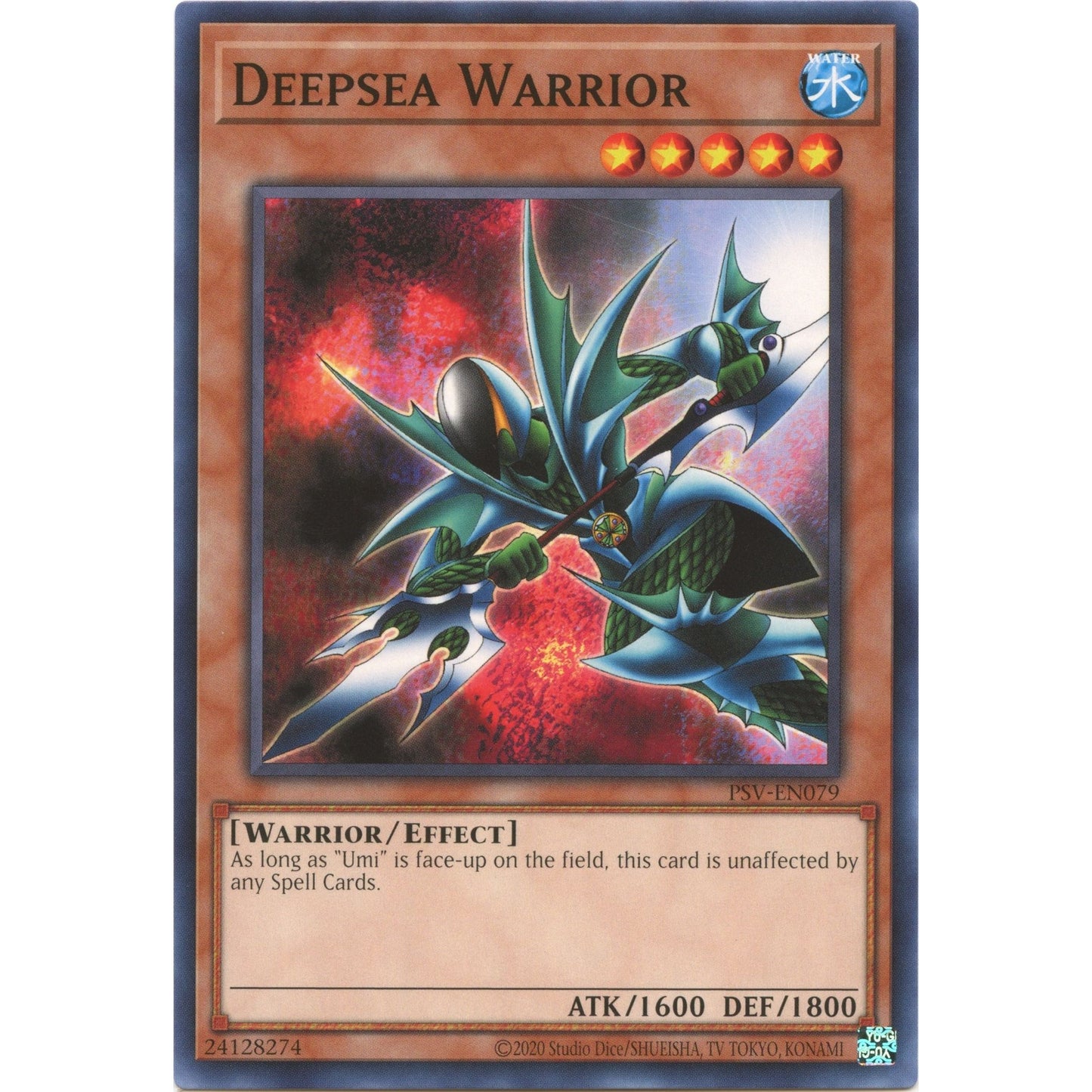 Image for Deepsea Warrior (PSV-EN079) (PSV-EN) - YuGiOh