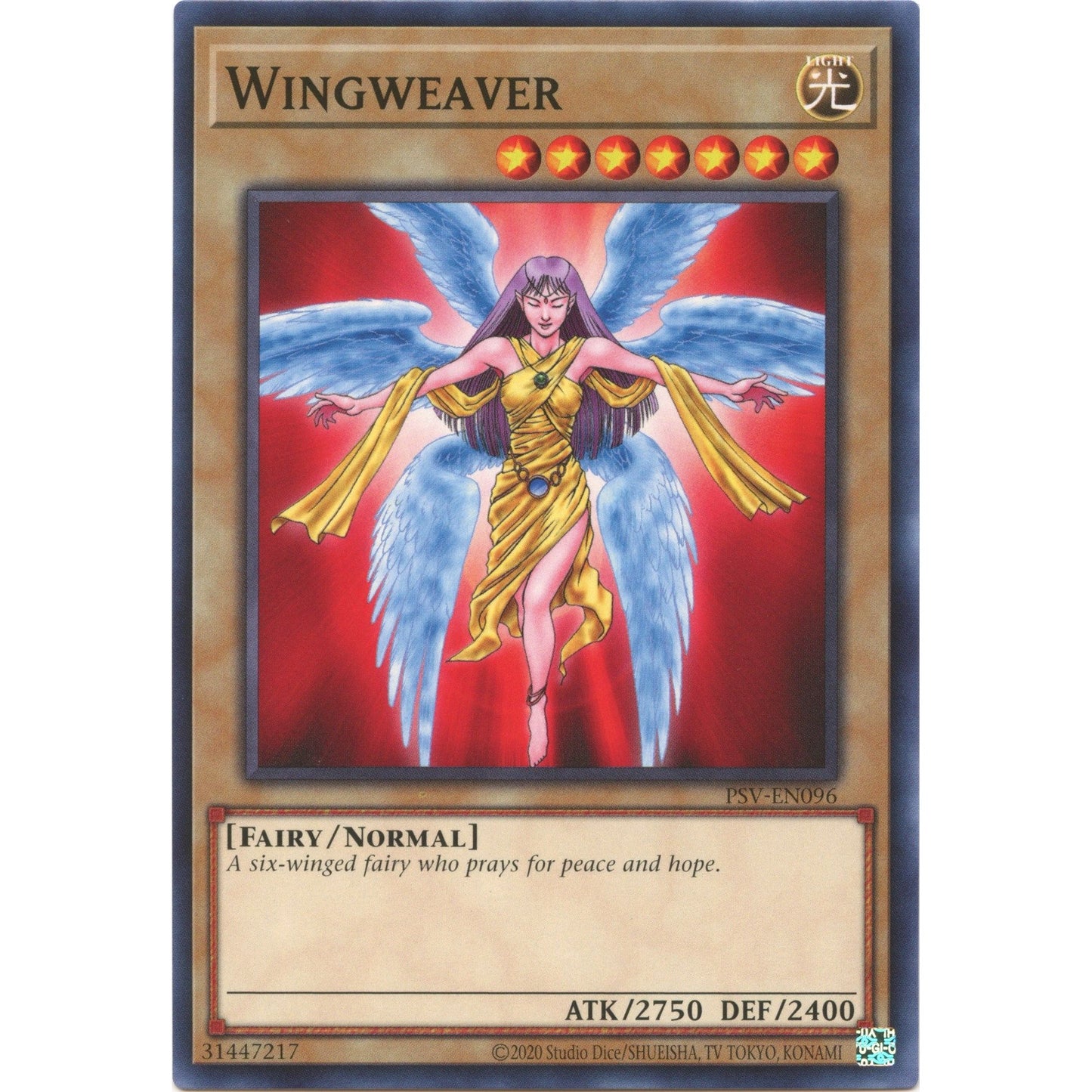 Image for Wingweaver (PSV-EN096) (PSV-EN) - YuGiOh