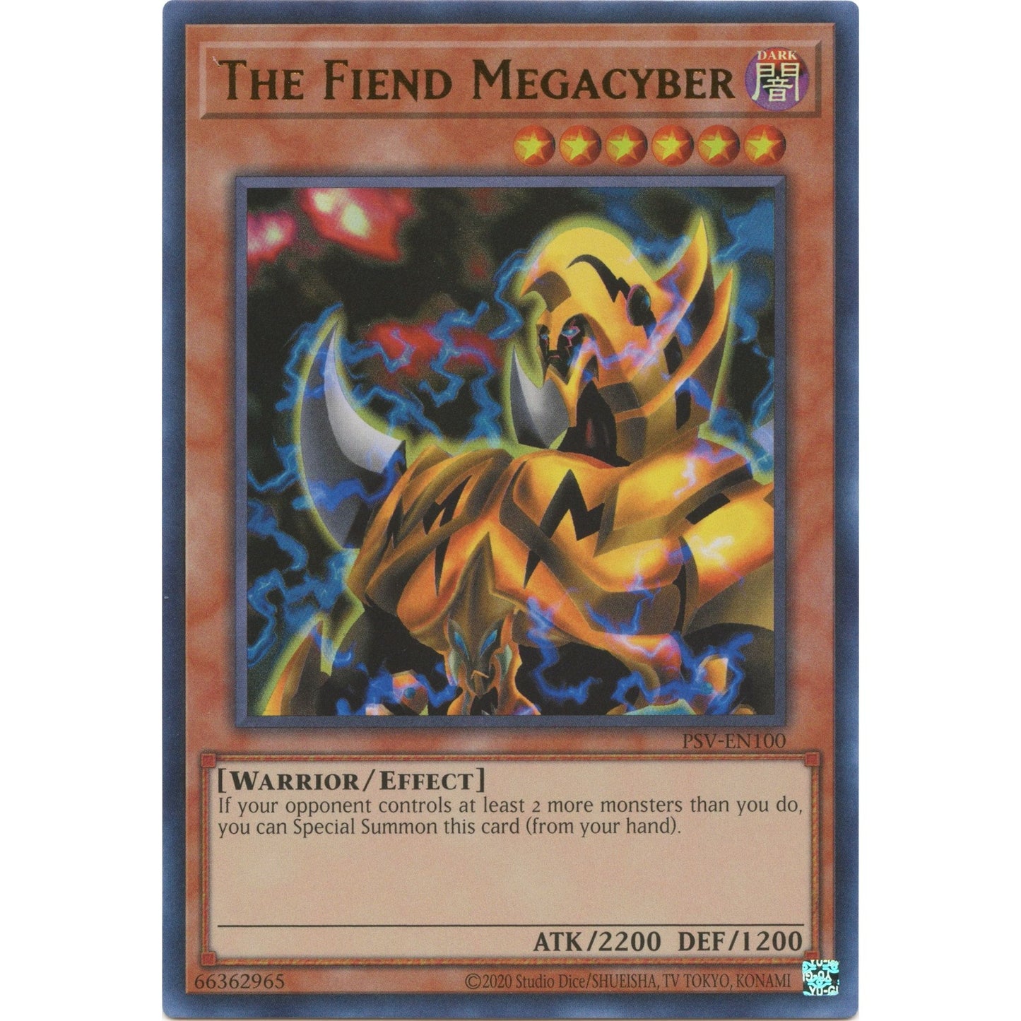 Image for The Fiend Megacyber (PSV-EN100) (PSV-EN) - YuGiOh