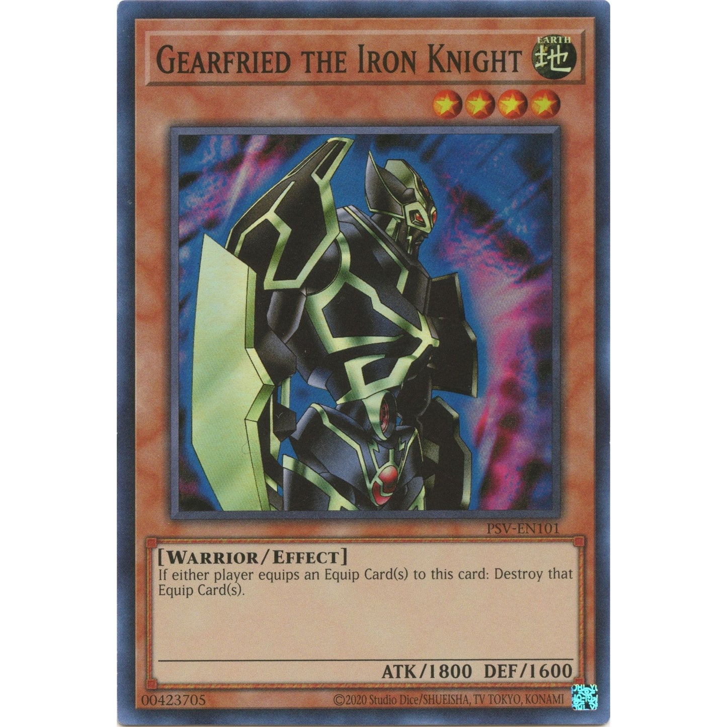 Image for Gearfried the Iron Knight (PSV-EN101) (PSV-EN) - YuGiOh