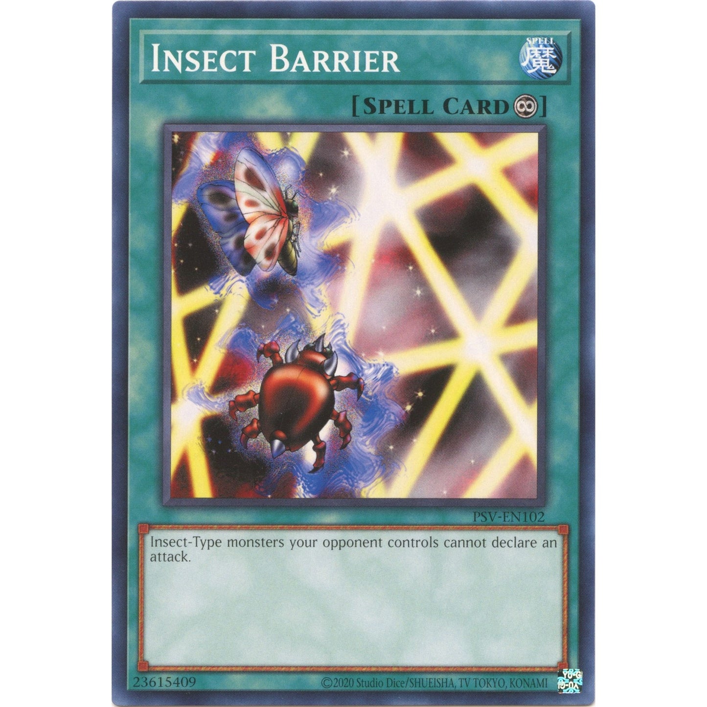 Image for Insect Barrier (PSV-EN102) (PSV-EN) - YuGiOh