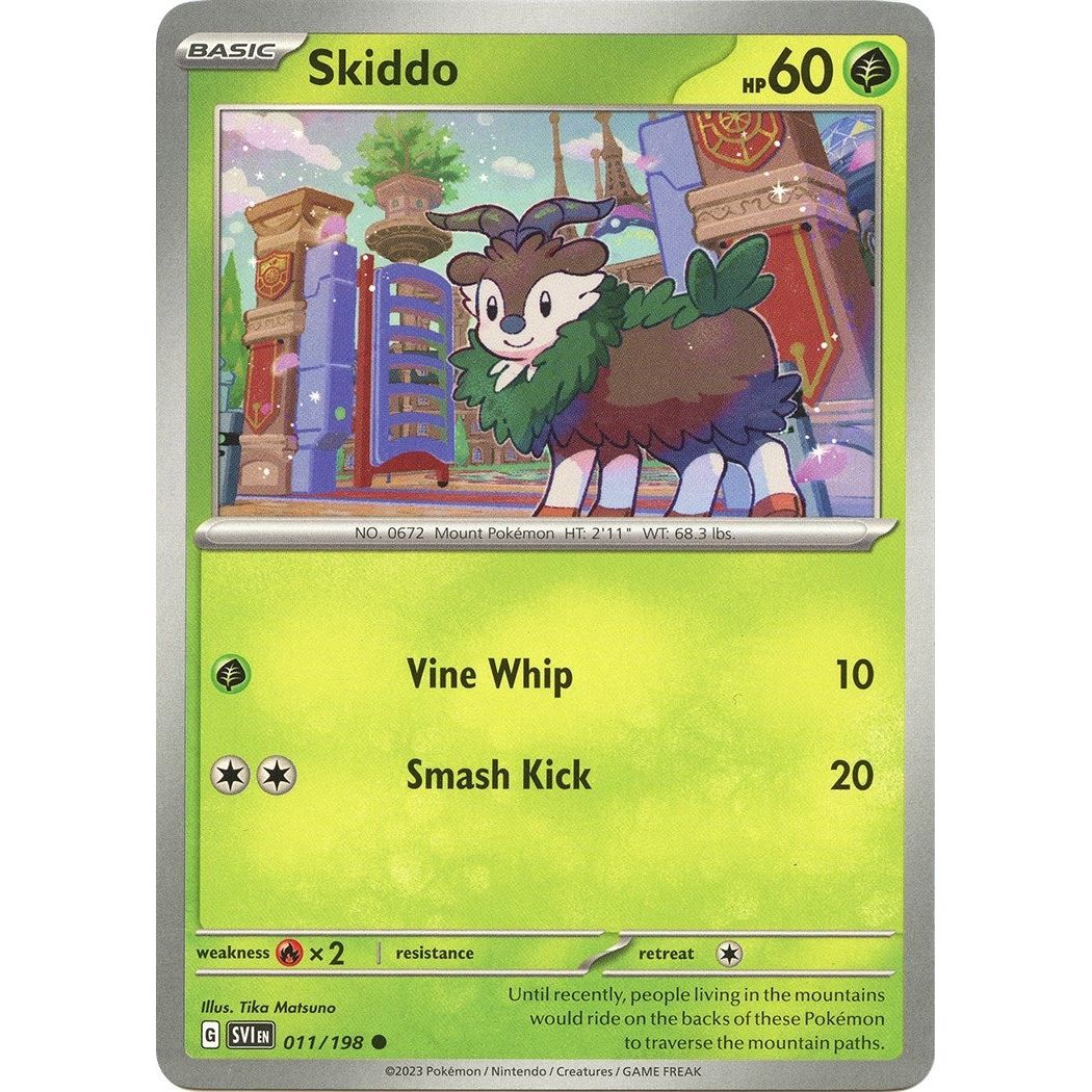 Image for Skiddo (011/198) (SVI) - Pokemon