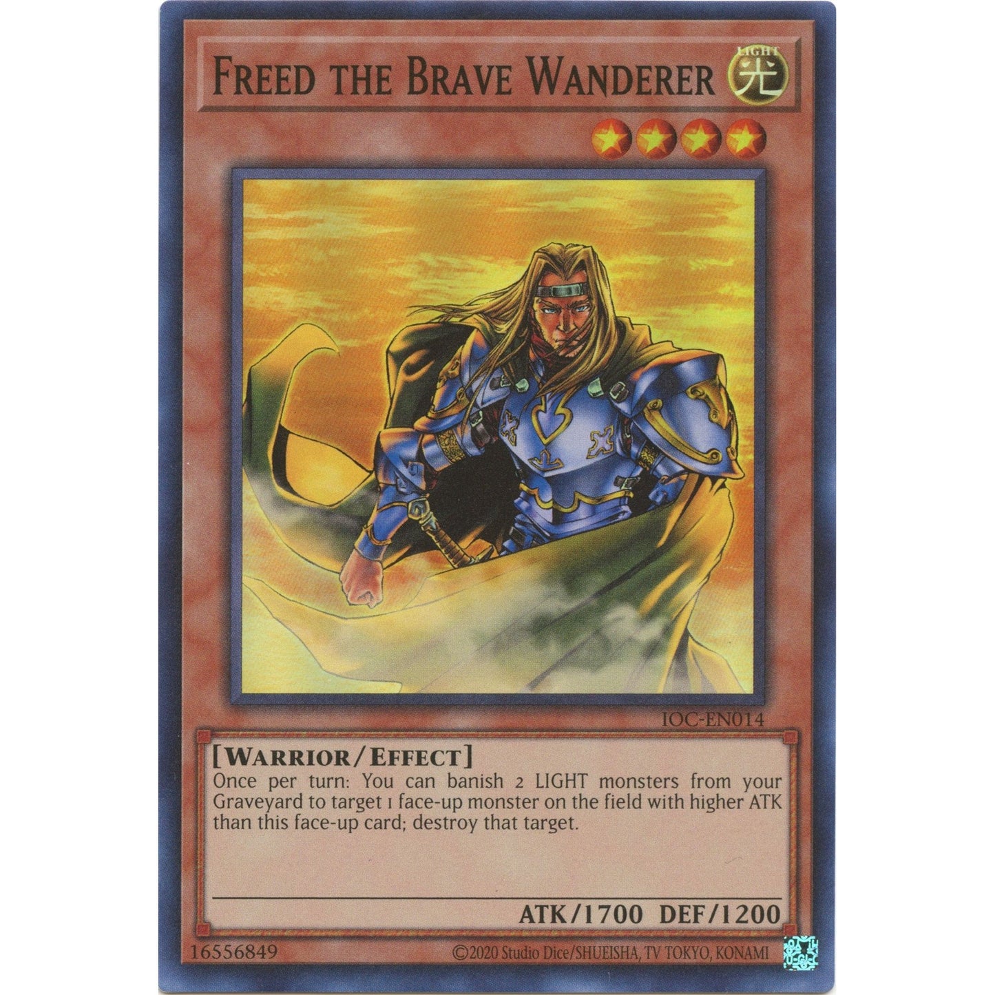 Image for Freed the Brave Wanderer (IOC-EN014) (IOC-EN) - YuGiOh