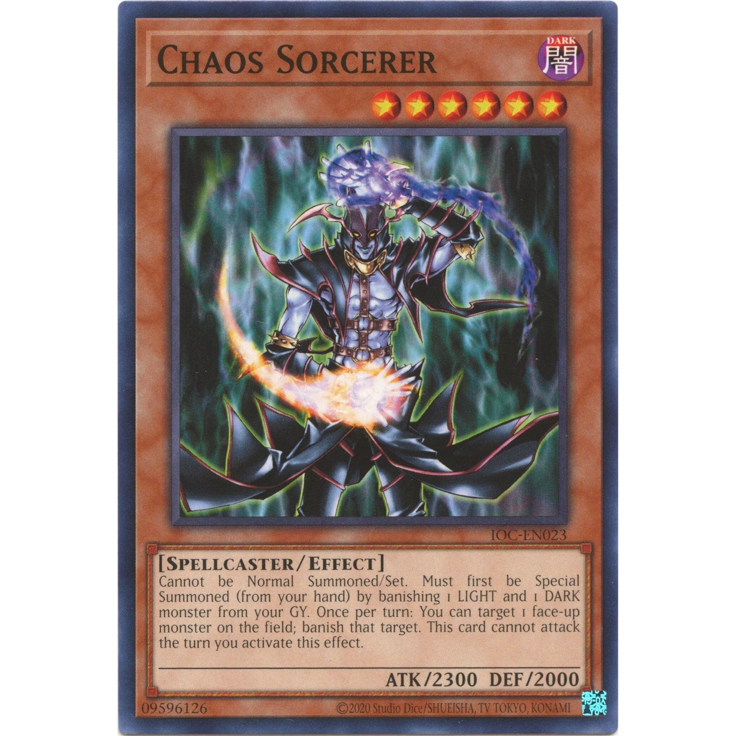 Image for Chaos Sorcerer (IOC-EN023) (IOC-EN) - YuGiOh