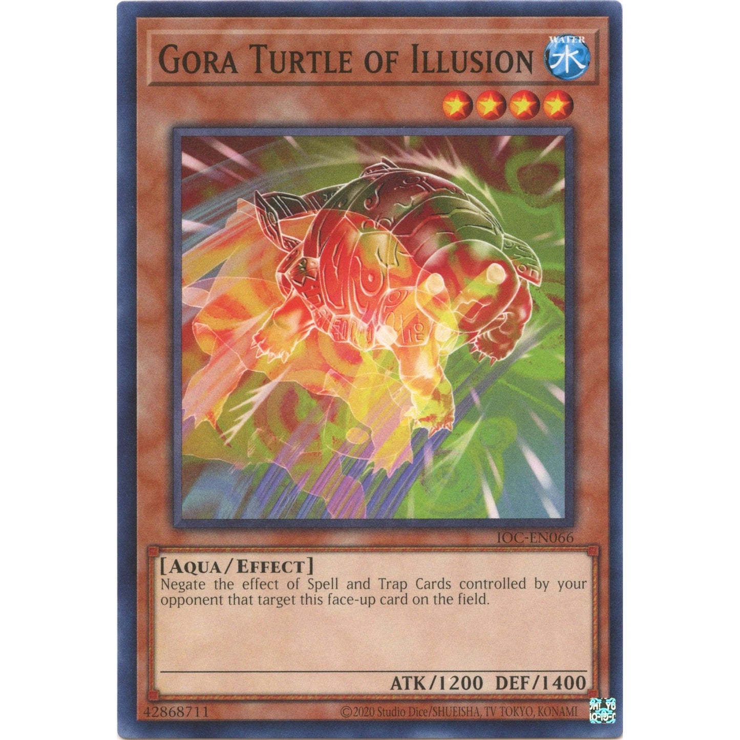 Image for Gora Turtle of Illusion (IOC-EN066) (IOC-EN) - YuGiOh