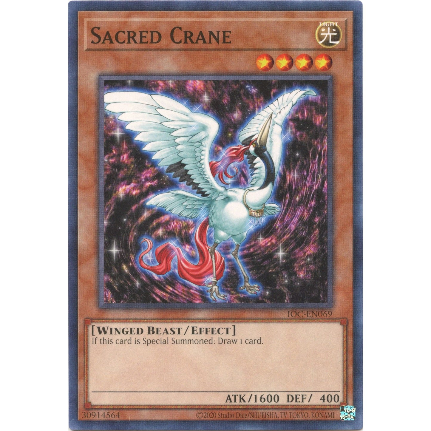 Image for Sacred Crane (IOC-EN069) (IOC-EN) - YuGiOh