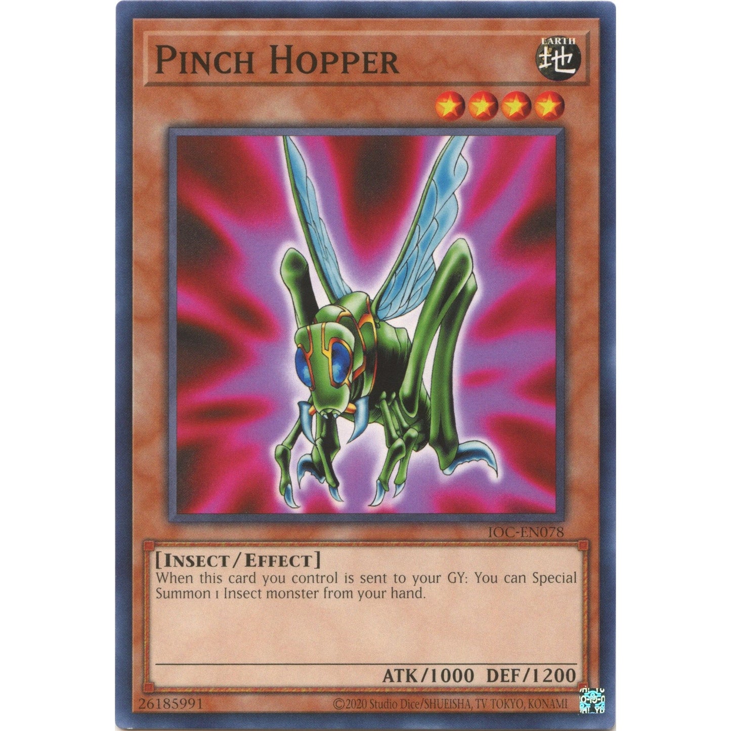 Image for Pinch Hopper (IOC-EN078) (IOC-EN) - YuGiOh