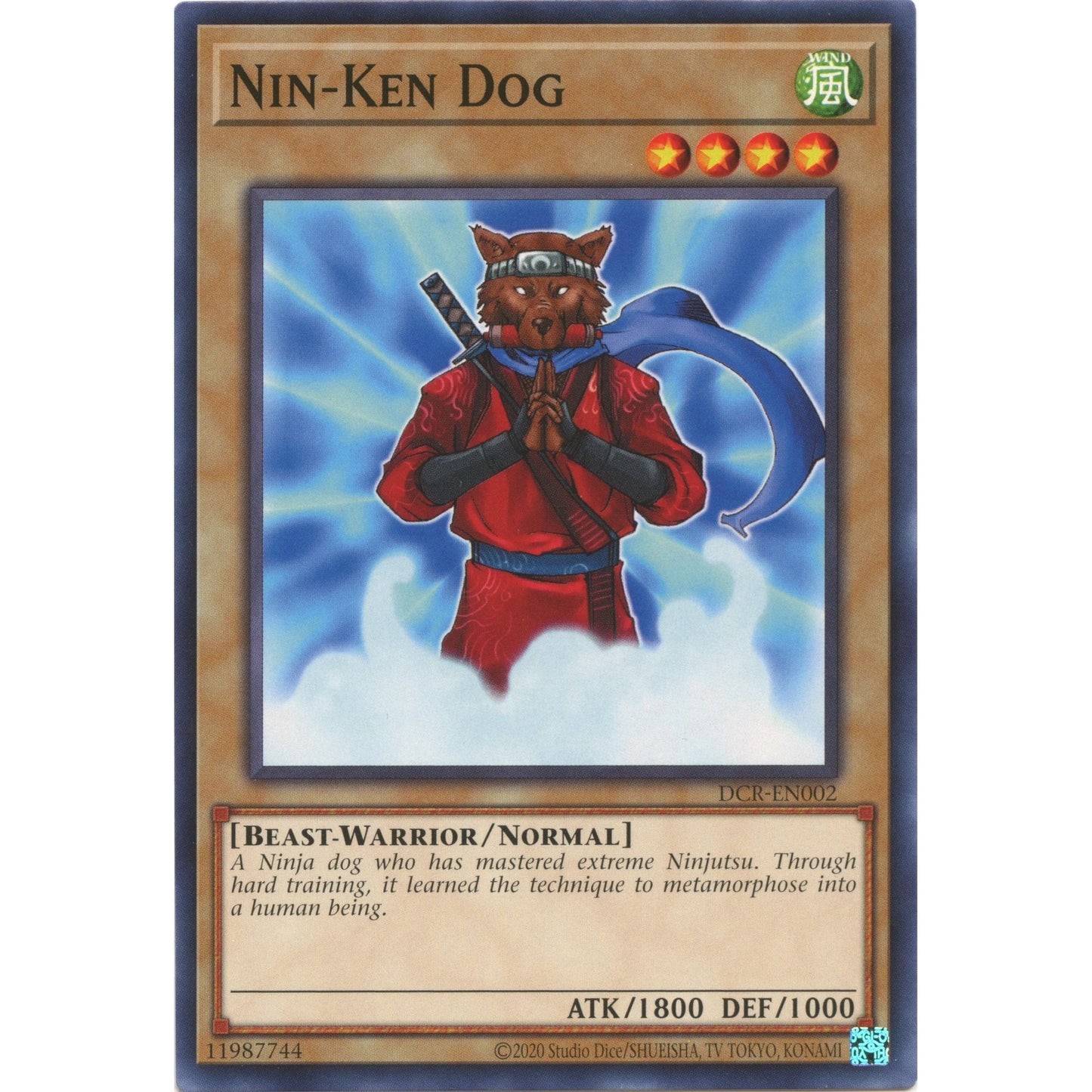 Image for Nin-Ken Dog (DCR-EN002) (DCR-EN) - YuGiOh