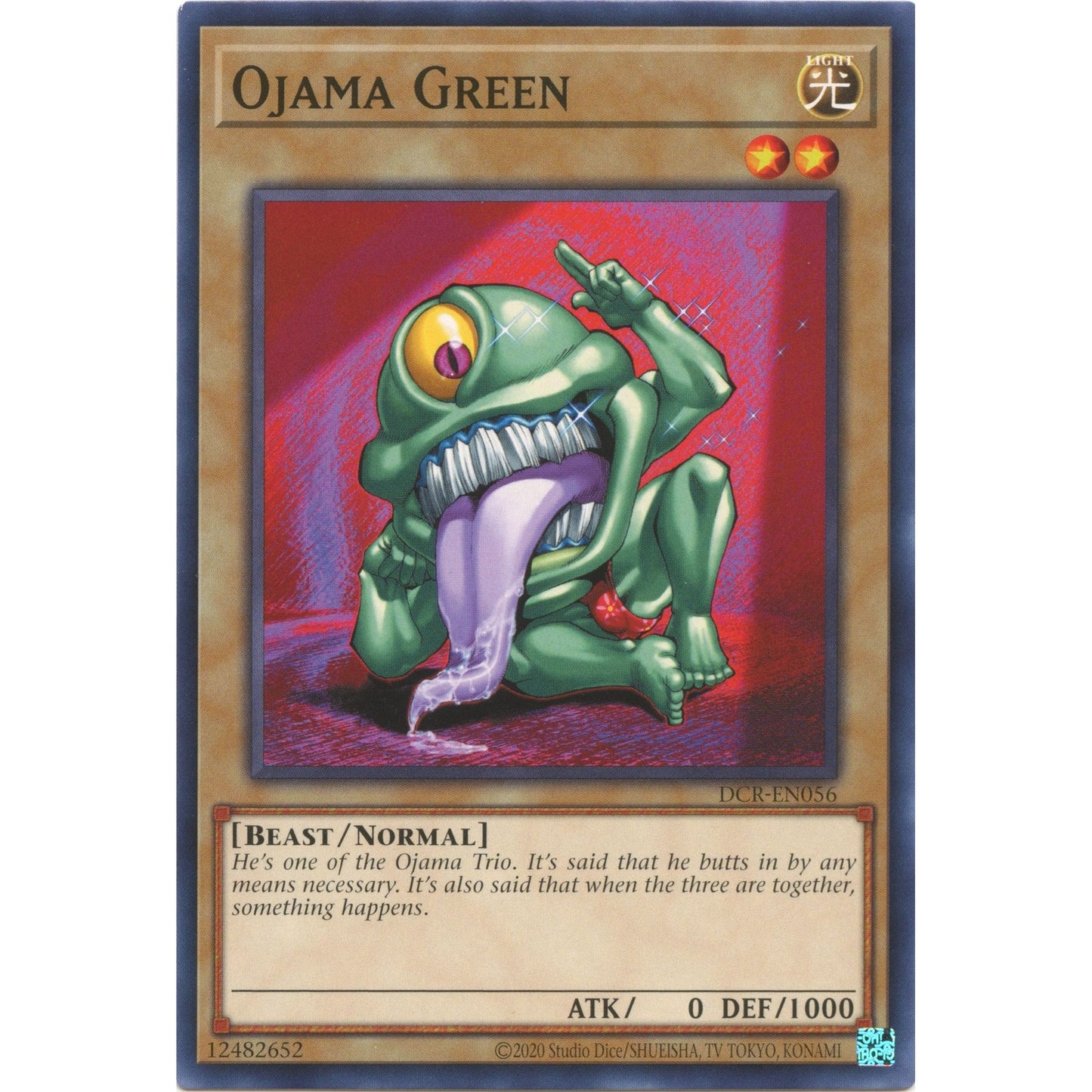 Image for Ojama Green (DCR-EN056) (DCR-EN) - YuGiOh