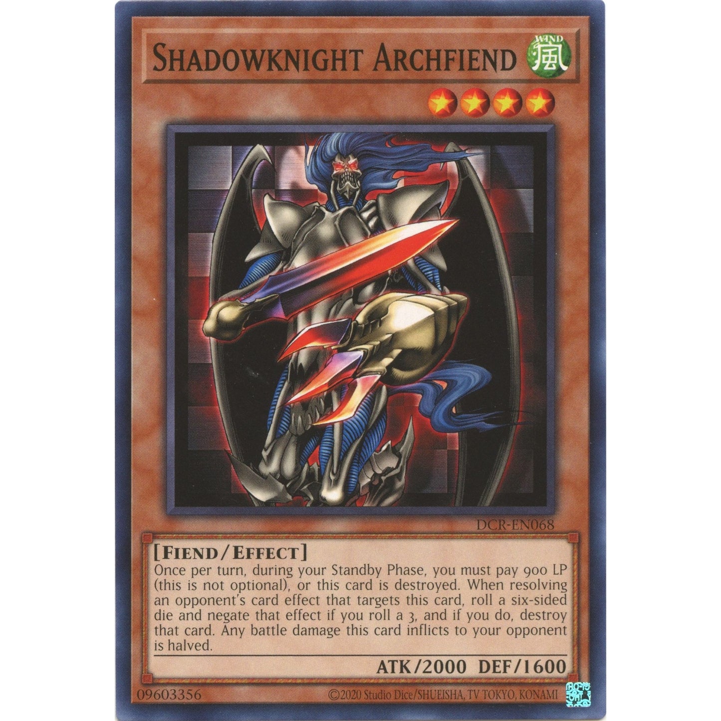 Image for Shadowknight Archfiend (DCR-EN068) (DCR-EN) - YuGiOh