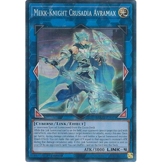 Image for Mekk-Knight Crusadia Avramax (CR) (MAZE-EN054) (MAZE) - YuGiOh